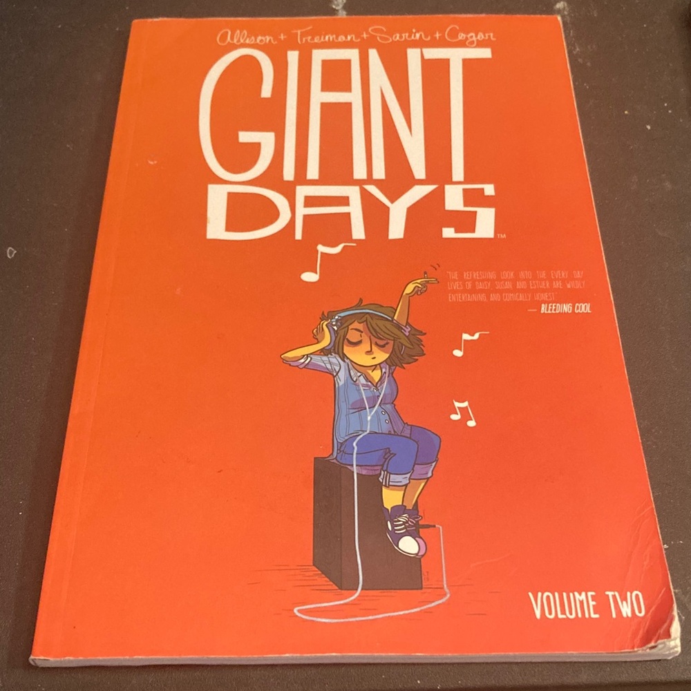 Giant days vol 2 comic book trade paperback fair condition